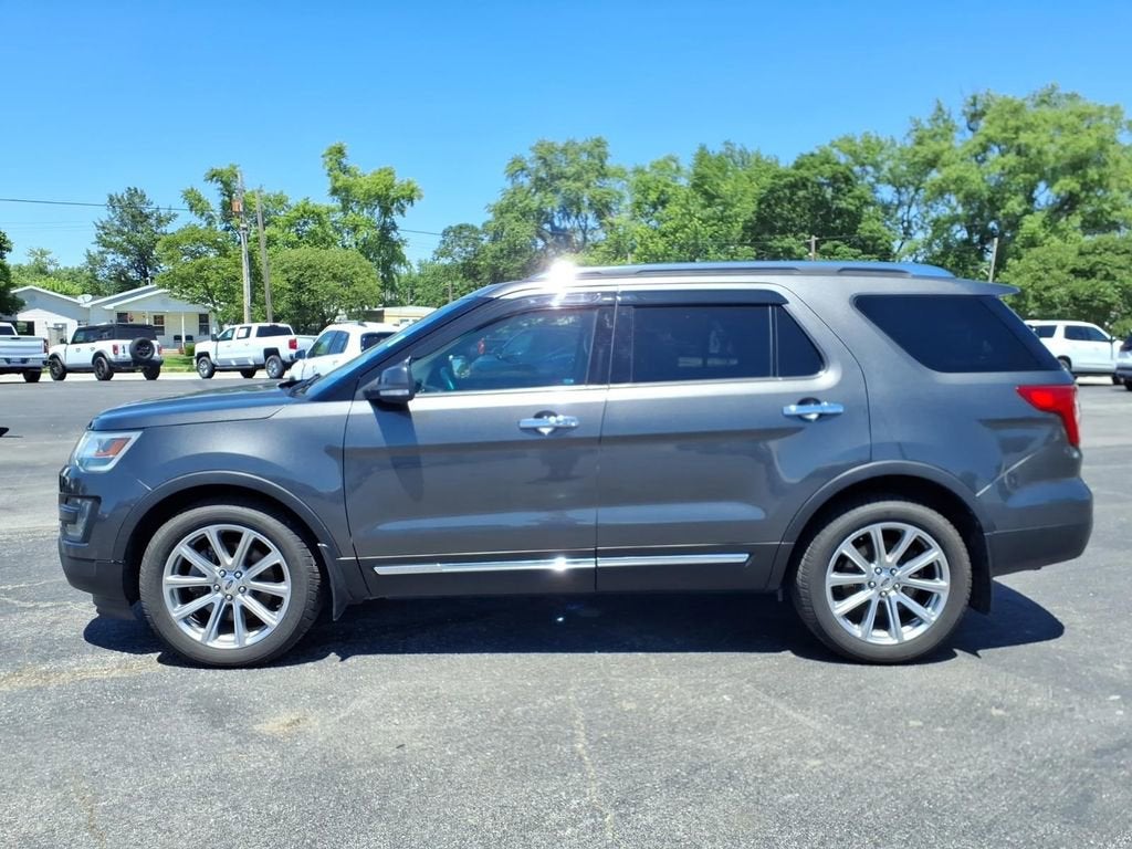 Used 2016 Ford Explorer Limited with VIN 1FM5K8F84GGA61571 for sale in Palmyra, IL